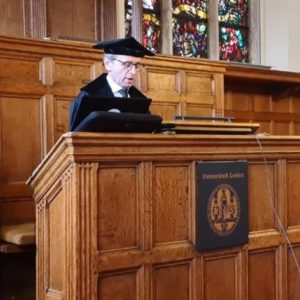 Prof. Dr. Aarts een fanatiek freerider